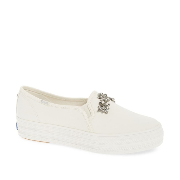 keds triple decker white